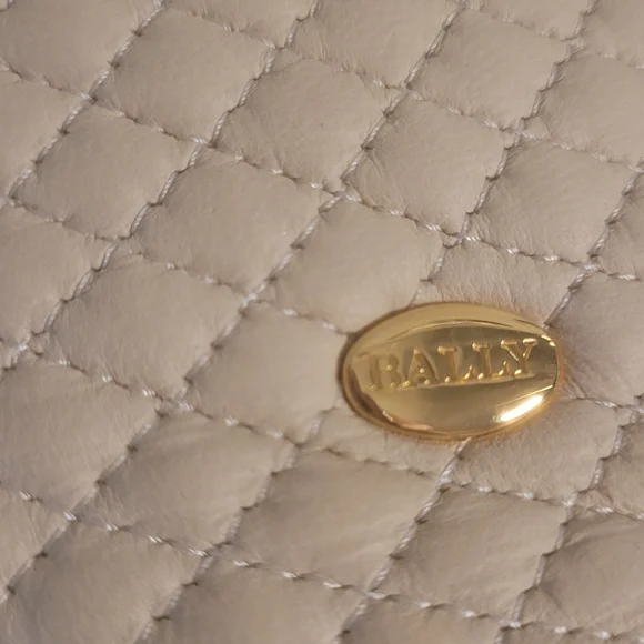 Bally Quilted Leather Chain  Crossbody Bag - Picture 5 of 16